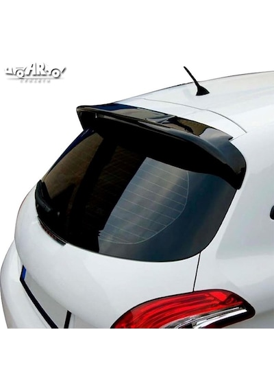 Peugeot 208 Spoyler 2012 2015 Boyasız İthal Plastik