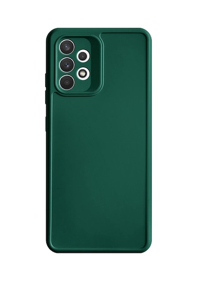 Samsung Galaxy A13 Uyumlu Kamera Korumalı Darbeye Dayanıklı Renk Atmayan Keep Silikon Kılıf Haki