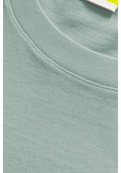 Goffra Erkek Premium Kalite Yoğun Dokulu Pamuklu T-shirt Yeşil M101-r0220-07 Yeşil