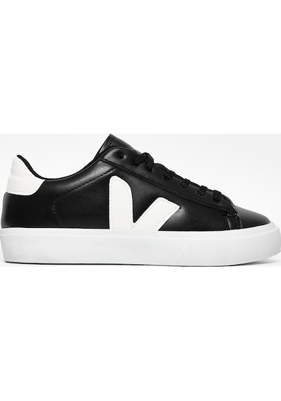 Tonny Black Kauçuk Taban Rahat Bağcıklı Sneaker Kadın Siyah Beyaz Sneaker Tbklc030