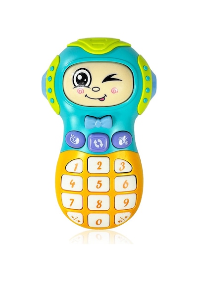 Toyaş Işıklı Ve Müzikli Ceptelefonu Bebek Motor Beceri Gelişimi Müzikli Oyuncak Ceptelefonu Bebek Oyuncağı Yeşil-mavi Mavi - Yeşil