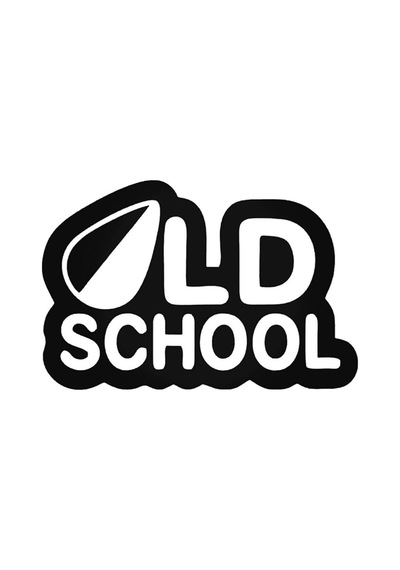 Old School Oto Sticker 20 Cm