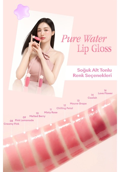 Dasique Pure Water Lip Gloss 13 Mauve Grape