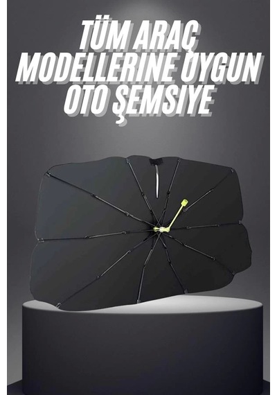 Yeni Nesil Tüm Araç Modellerine Uygun Oto Şemsiye Katlanabilir Uv Işınlarına Karşı