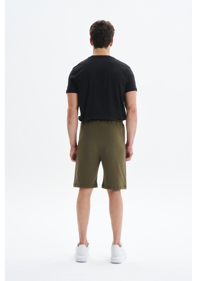 AR-MA Arma Erkek Regular Fit Basic Süprem % 100 Pamuk Cepli Şort Y29504279002 Haki