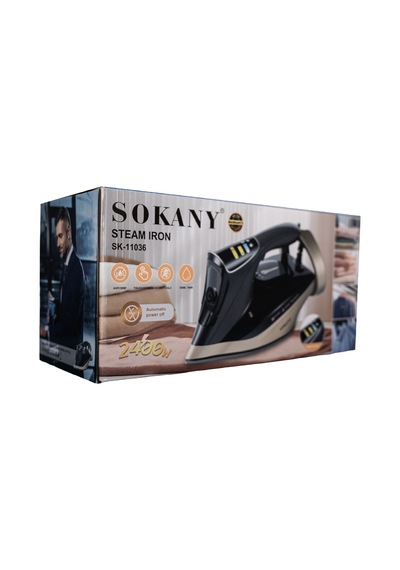 Sokany SK-11036 2400 W Seramik Tabanlı Buharlı Ütü Su Hazneli