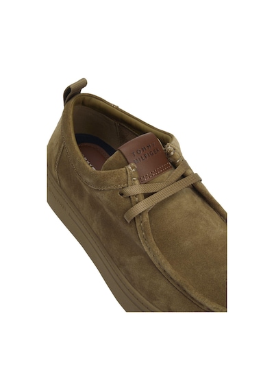 Tommy Hilfiger Modern Light Suede Moc Toe Kahverengi Erkek Ayakkabı-8920 Kahverengi