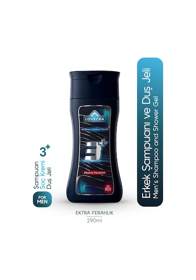 Şampuan Saç Kremi Duş Jeli For Men 3 Etkili Onarıcı Güçlendirici Bakım Besleyici 290 Ml Tüm Saç Tipleri