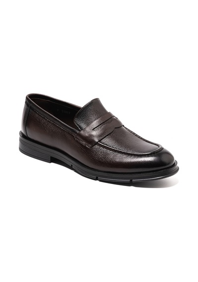 Brown Porto Klasik Ayakkabı Erkek Ka-26y-f3003 John May Formal Shoe Kahverengi