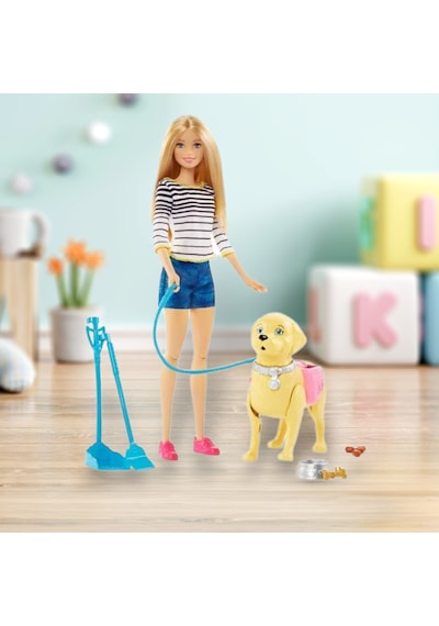 Barbie Barbıe Yürüyüş Ve Oyun Arkadaşı Köpekçik Walk Potty Pup