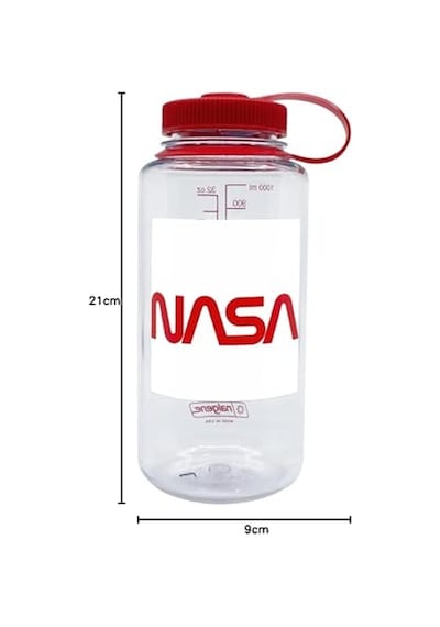 1 Litre Kapasiteli Su Şişesi - Kırmızı, Sızdırmaz Ve Dayanıklı 0