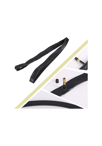 700x35c/38c/40c/43c Bisiklet İç Lastiği, 700c Yol Bisikleti İçin 2'li Paket Diğer