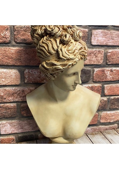 Antik Diana Heykel Büst