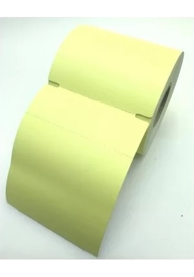 Termal Karton Raf Etiketi Sarı 135x100 300 Lü Diğer