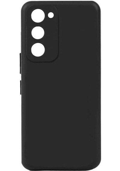 Forzacase Tecno Camon 18 Premier Uyumlu Maxim Serisi Mat Silikon Kılıf Siyah