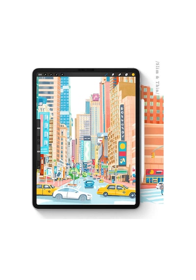 WIWU Apple Uyumlu iPad  Air 10.9 2020 (4.Nesil) Wiwu Ekran Koruyucu Kağıt Hissi iPaper-Like Ekran Filmi ZORE-216271