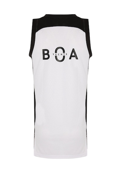 Beşiktaş Umbro Sponsor Baskılı Erkek Basketbol Forması Beyaz