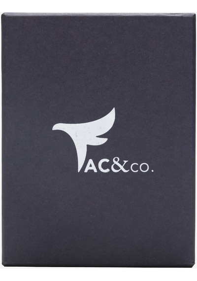Ac&co / Altınyıldız Classics Erkek Siyah Hediye Kutulu Kart Bölmeli Cüzdan Siyah