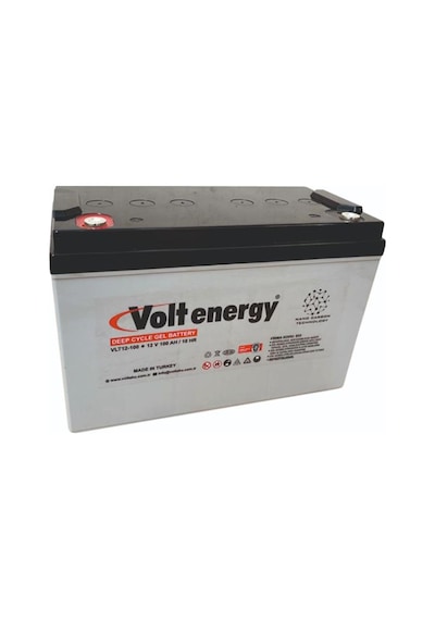 Volt 12 V 100 Ah Amper Jel Akü Deep Cycle Nanocarbon (ÜRETİM YILI: 2023)