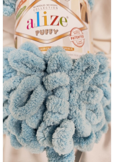 Puffy Azur El Örgü İpi 100gr. 9mt. 5'li Paket - Renk: 414