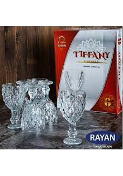 Tedar Tiffany 6'lı Lüx Ayaklı Bardak Royaleks-82628 Najmaddin 6411267
