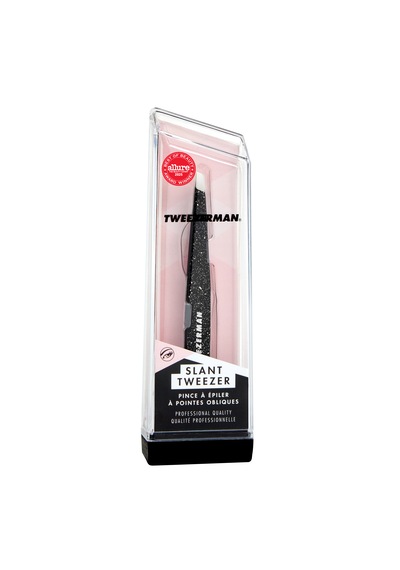 Tweezerman Slant Tweezer Dusted Onyx - Işıltılı Siyah Oniks Cımbız