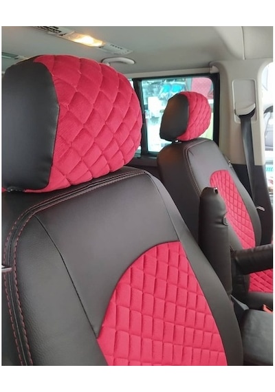 Volkswagen Caravelle 8+1 Araca Özel Oto Koltuk Kılıfı (500618211)