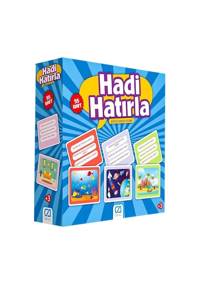5108 Ca Games, Hadi Hatırla - Eğitici Hafıza Oyunu / +5 Yaş