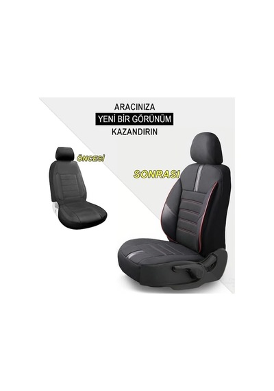 Renault Clio 5 Araçlara Uyumlu Tam Takım Star K Model Oto Koltuk Kılıfı