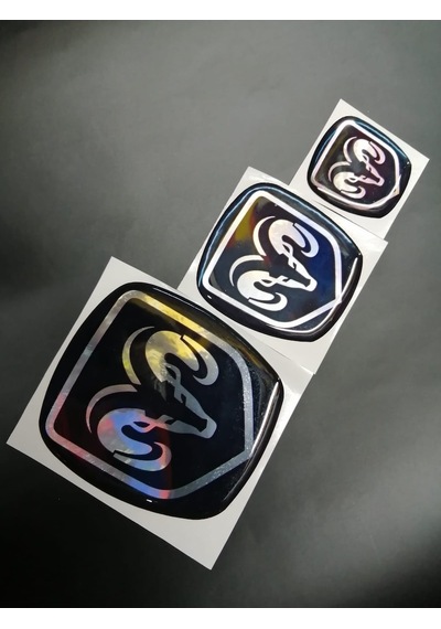 Fiat Egea Sedan Dodge Logo Arma Set (3'Lü)