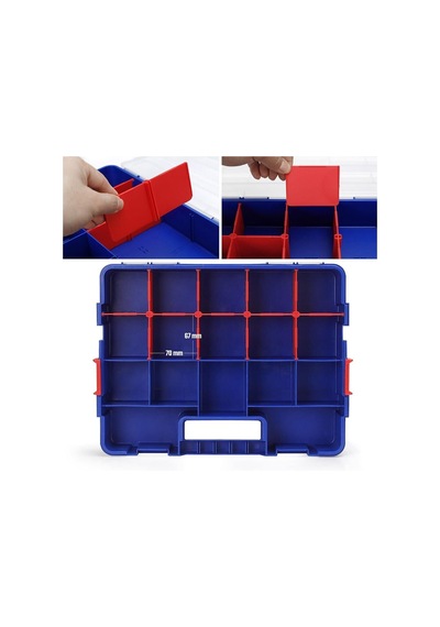 Workpro Wp283007 38x30x6,8mm Profesyonel İstiflenebilir Organizer Fr Wp283007