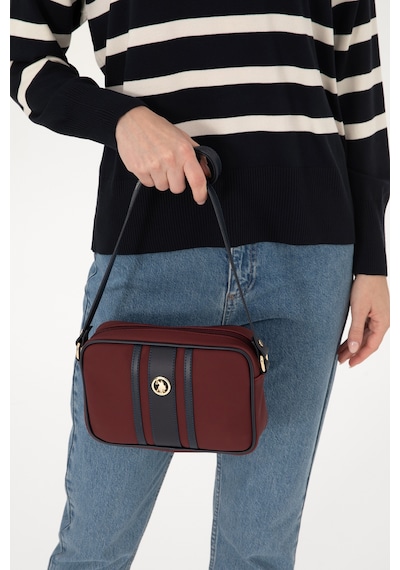 U.S. Polo Assn. Kadın Bordo Çapraz Çanta 50293672-VR014