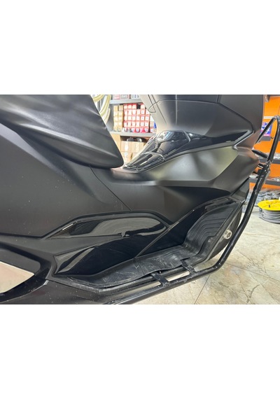 Honda Pcx 2021-2024 Tank Pad Ve Grenaj Kaplama Siyah