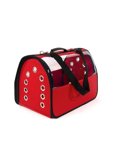 Petpretty Şeffaf Çanta Büyük Boy Kırmızı 30 x 30 x 49 CM Petpretty Şeffaf Çanta Büyük Boy Kırmızı 30 x 30 x 49 CM
