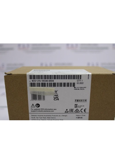 6ES7215-1BG40-0XB0, 6ES7 215-1BG40-0XB0 SIMATIC S7-1200, CPU 1215C 14 DI 24 V DC  ÜRT.GARANTİSİ