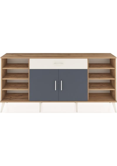 Arges Konsol 7 Raflı Tek Çekmeceli 2 Kapaklı 176x30x83 Çam-antrasit/aytaşı Antrasit/aytaşı Arges Konsol 7 Raflı Tek Çekmeceli 2 Kapaklı 176x30x83 Çam-antrasit/aytaşı Antrasit/aytaşı