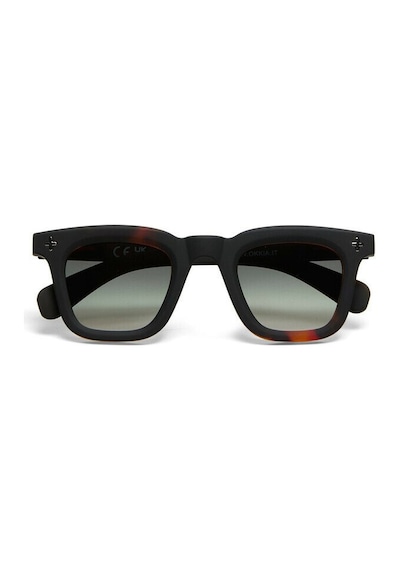 Okkia Firenze Unisex Güneş Gözlüğü Siyah Havana / Lens: Yeşil Gradyan Kahverengi