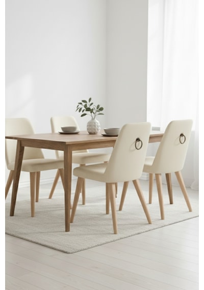 Halka Sarkaç Kulp - Antik Sarı Sandalye Arkası Ve Mobilya Kulbu - Üstten Vidalı - 60 Mm Çap Antik Sarı