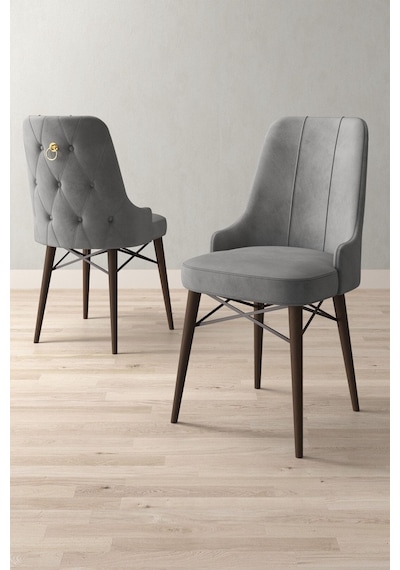 Loft Barok Desen 80x132 Açılabilir Mdf Masa Yemek Odası Takımı, Mutfak Takımı 4 Sandalye, 1 Bench Gri Loft Barok Desen 80x132 Açılabilir Mdf Masa Yemek Odası Takımı, Mutfak Takımı 4 Sandalye, 1 Bench Gri