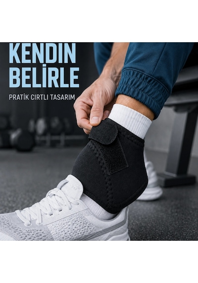 Ayarlanabilir Topuk Desteği M Beden 40-45 Numara Cırtlı Günlük Kullanım