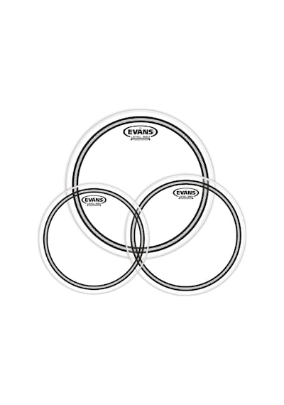 Evans Etp-ec2sclr-s 12+13+16 Ec2s Tom Clear Standart Deri Seti