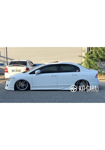 Honda Civic Yan Marşpiyel Plastik Boyasız