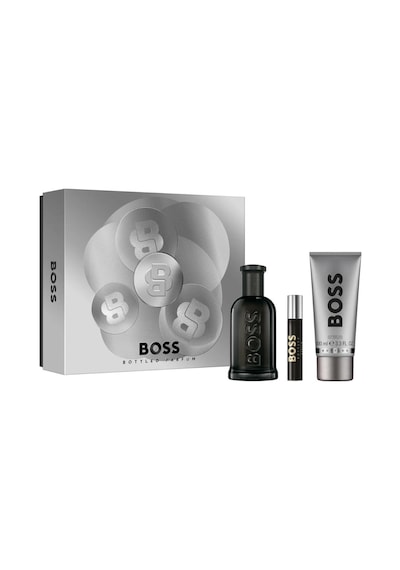 Hugo Boss Bottled Parfum 100 Ml + 10 Ml + 100 Ml Shower Gel Erkak Parfüm Seti Odunsu