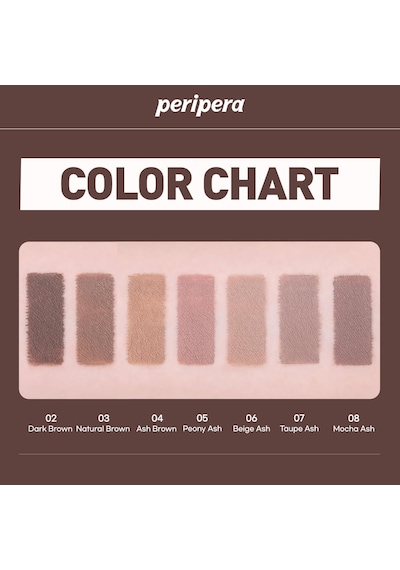 Renklendirici Ve Sabitleyici Kaş Maskarası Speedy Skinny Brow Mascara 05 Peony Ash