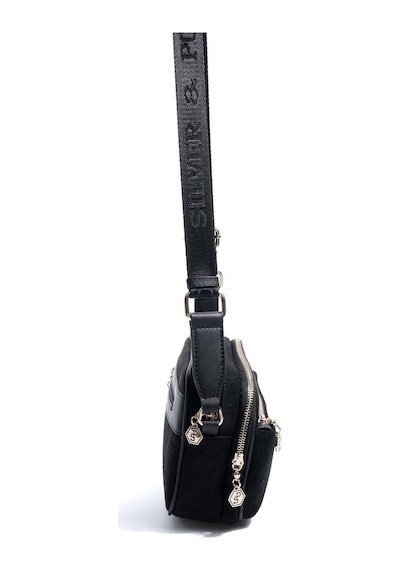 Silver Polo Sp1162 Kadın Çapraz Çanta Süet Siyah-siyah