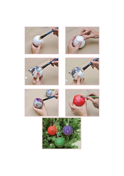 Strafor Köpük Top Küre Top Beyaz - 5 Cm - 10 Adet