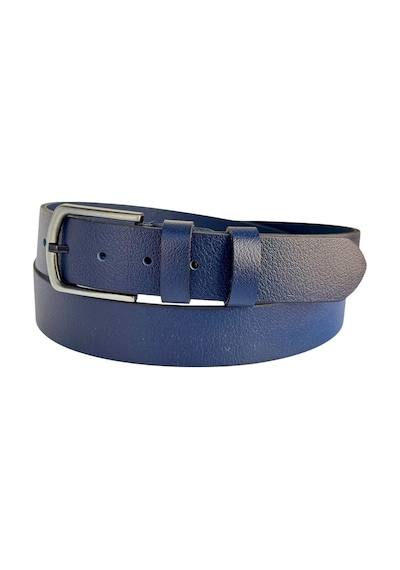 Süzer Deri Battal Boy Hakiki Deri 4 Cm. Tokalı Düz Model Spor Erkek Kemer Lacivert Lacivert