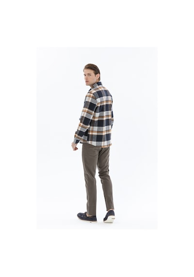 First Company Erkek Gömlek 2420103013 Lacivert
