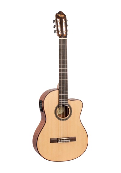 Valencia Vc704ce Elektro Klasik Gitar - Masif Sedir Kapak İleri Seviye Masif Sedir Solid Cedar Kapak, Cutaway Gövde, Profesyonel Preamp Sistemi Ve Sıcak Ton Karakteri Valencia Vc704ce Elektro Klasik Gitar - Masif Sedir Kapak İleri Seviye Masif Sedir Solid Cedar Kapak, Cutaway Gövde, Profesyonel Preamp Sistemi Ve Sıcak Ton Karakteri