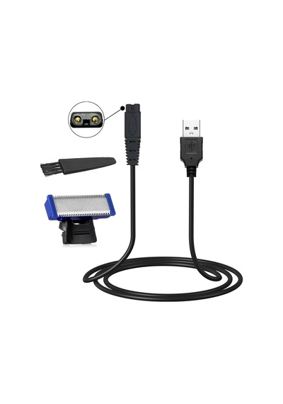 Tr Razor Şarj Cihazı Usb Ve Solo Yedek Başlıklar Microtouch Solo Erkek Tıraş Makinesi Elektrikli Mikro Tıraş Mak 1 - 2 Saat